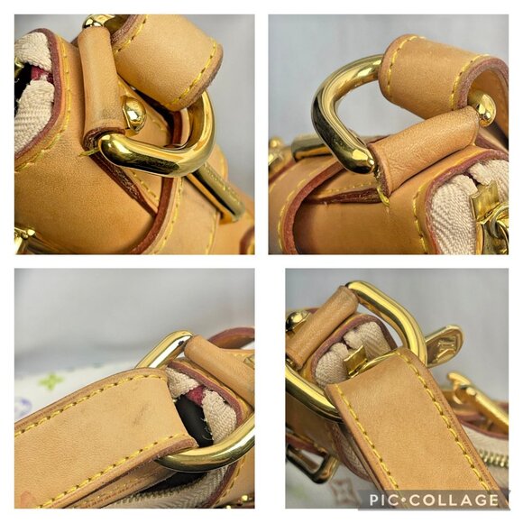 LOUIS VUITTON Greta Multicolore Hobo Shoulder Bag Murakami Monogram LV Bag - Picture 15 of 16